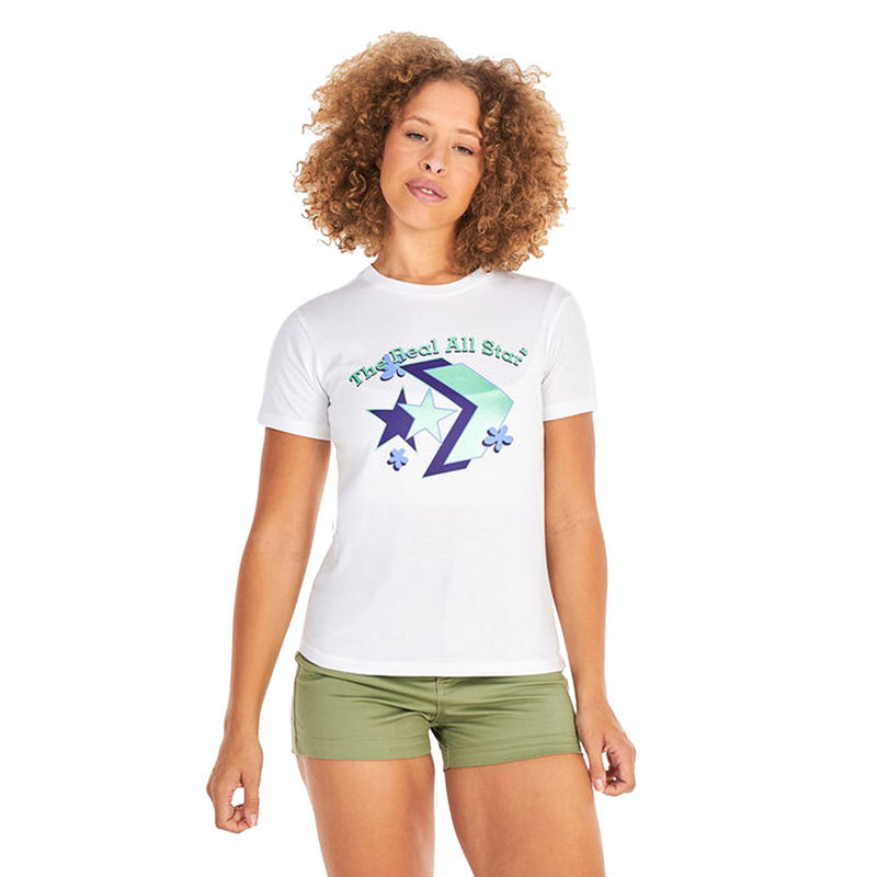 Converse Logo Remix Crew Neck T-Shirt (L)