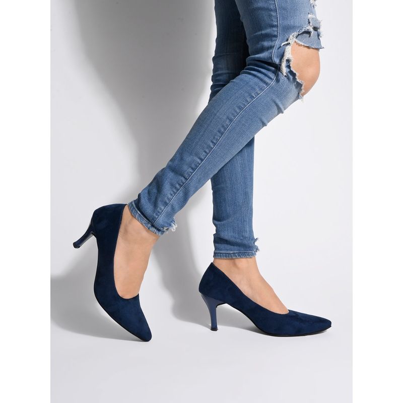 Shoetopia Stylish Blue Pumps for Women & Girls (EURO 38)