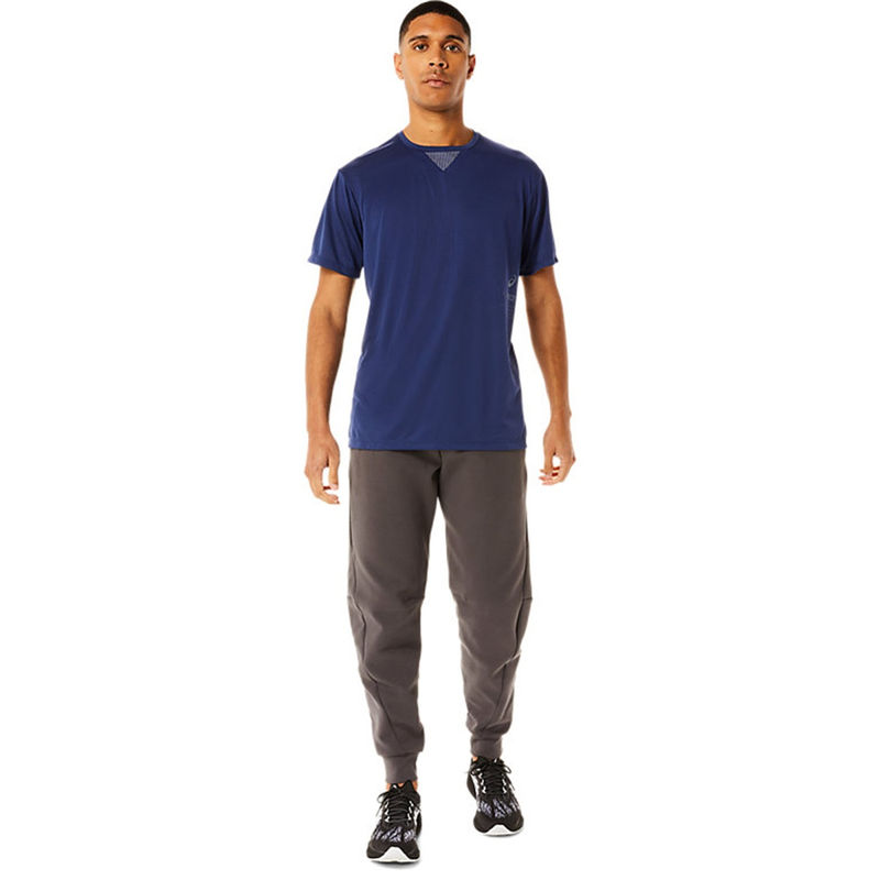 Asics Mobility Knit Grey Mens Trackpants (S)
