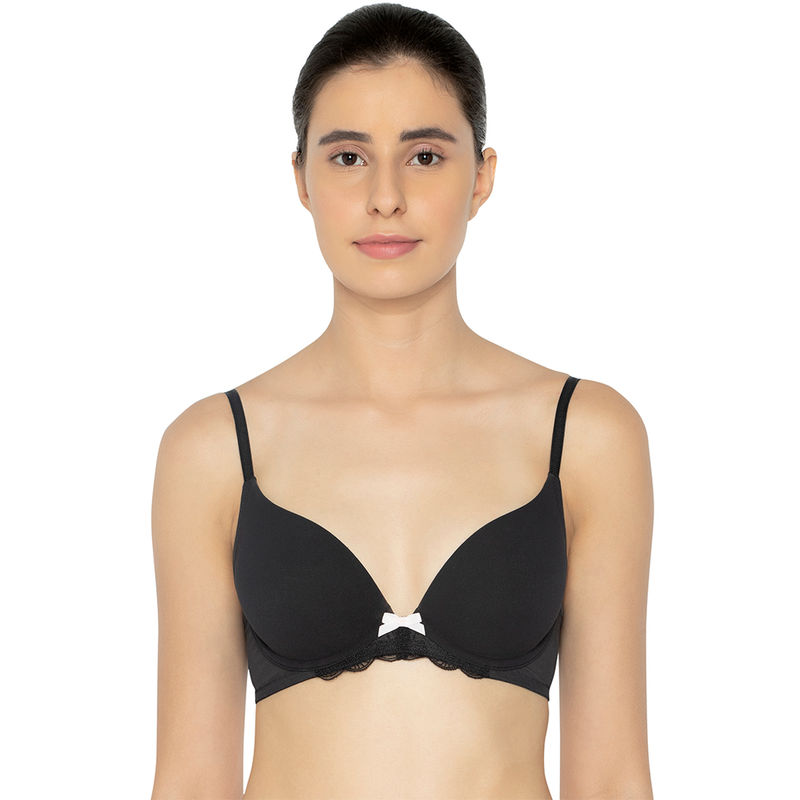 Triumph My Candle Spotlight Modern Under-wired Half Cup Padded Delicate Bra - Black (36C)