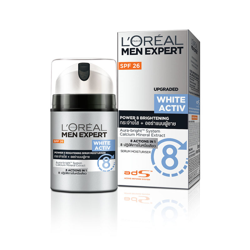 L Oreal Paris Men Expert White Activ Power 8 Brightening Serum Moisturizer Spf 26 Buy L Oreal Paris Men Expert White Activ Power 8 Brightening Serum Moisturizer Spf 26 Online At Best Price In Explore men expert skincare products built with men in mind from l'oréal paris. l oreal paris men expert white activ power 8 brightening serum moisturizer spf 26