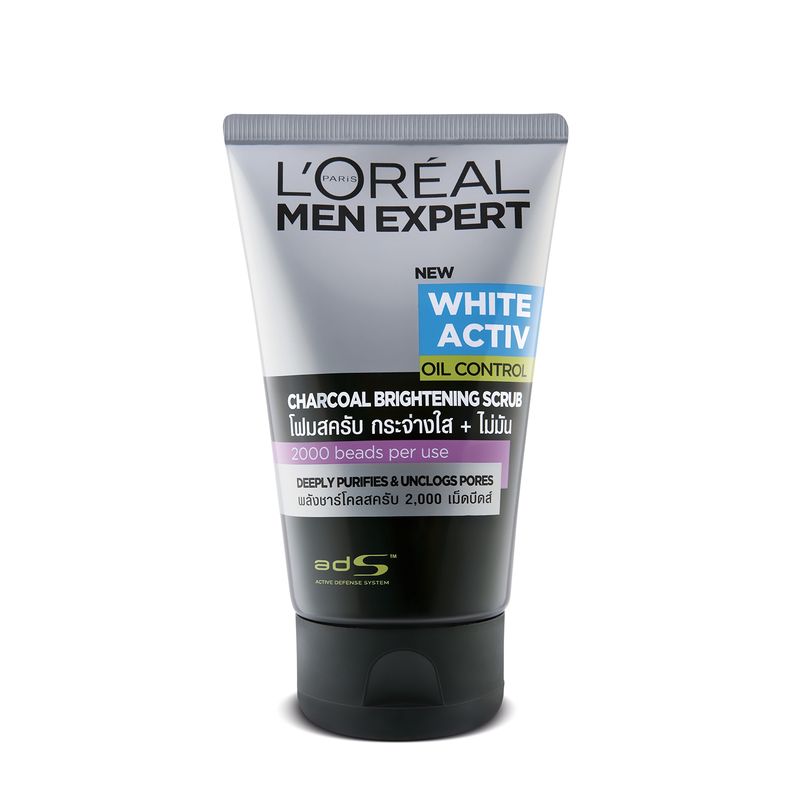 loreal charcoal scrub