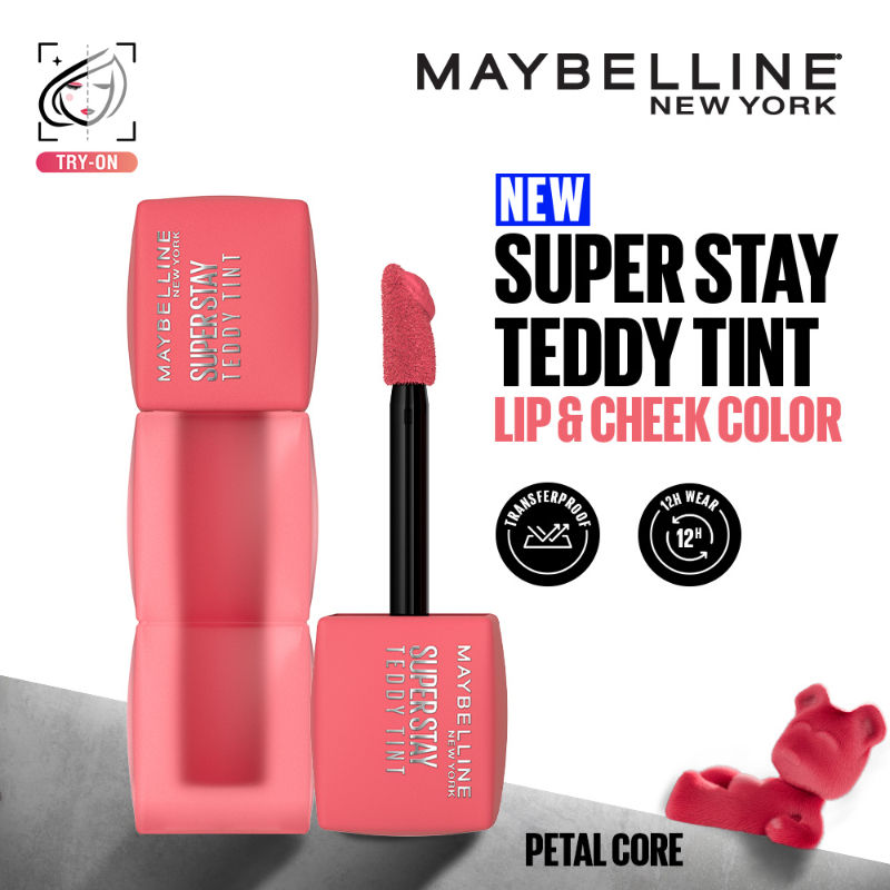 Maybelline New York Superstay Teddy Tint Lip & Cheek Color - Petal Core