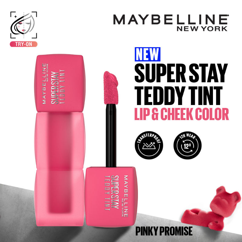 Maybelline New York Superstay Teddy Tint Lip & Cheek Color - Pinky Promise