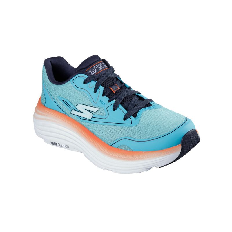 SKECHERS Men Max Cushioning Endeavour Running Shoes - Blue (US 7)