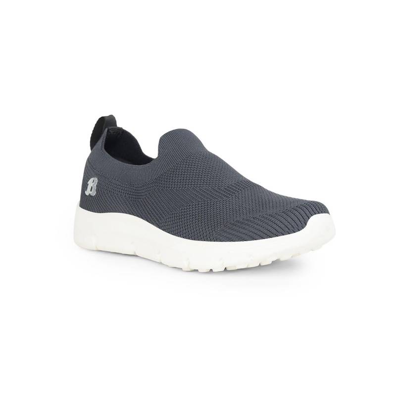 Bata Womens Lightweight Slip Walking Shoes - Grey (UK 5)