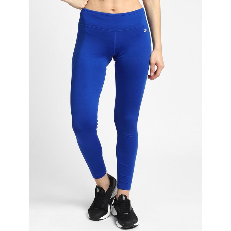 Reebok Core W Knit Tight Blue Training Tights Buy Reebok Core W Knit