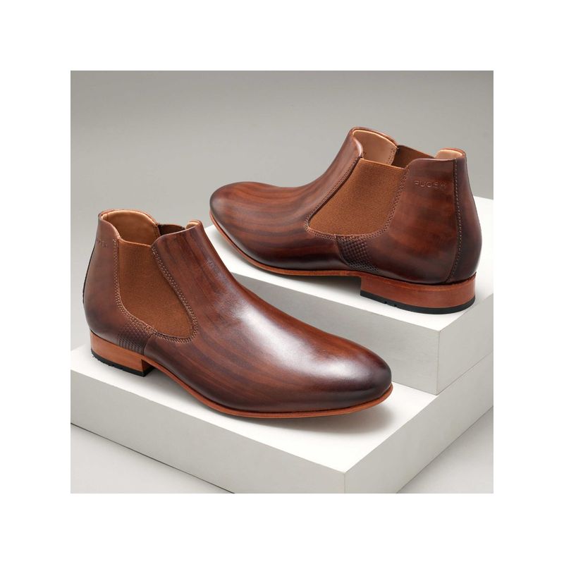 Ruosh The Tivoli Brown Men Chelsea Boot (UK 6)