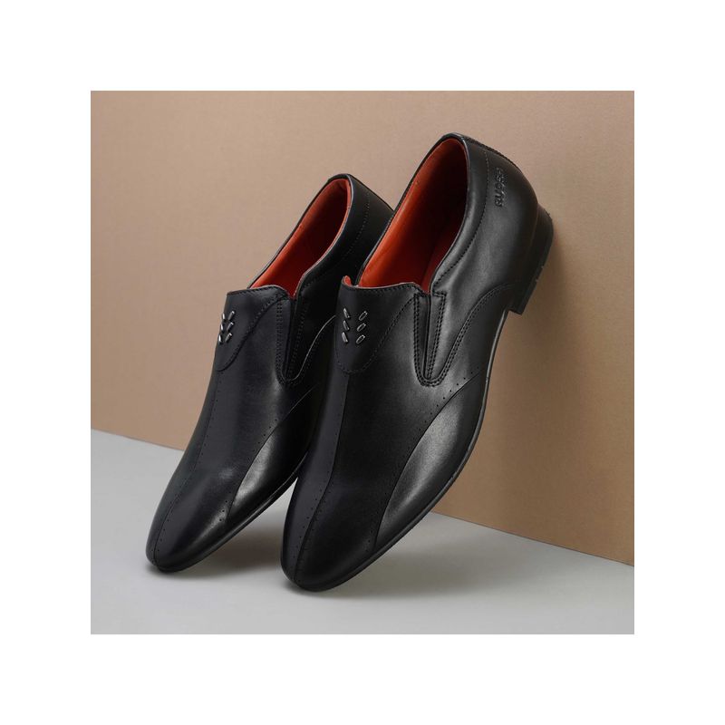 Ruosh The Tera Black Men Loafers (UK 6)
