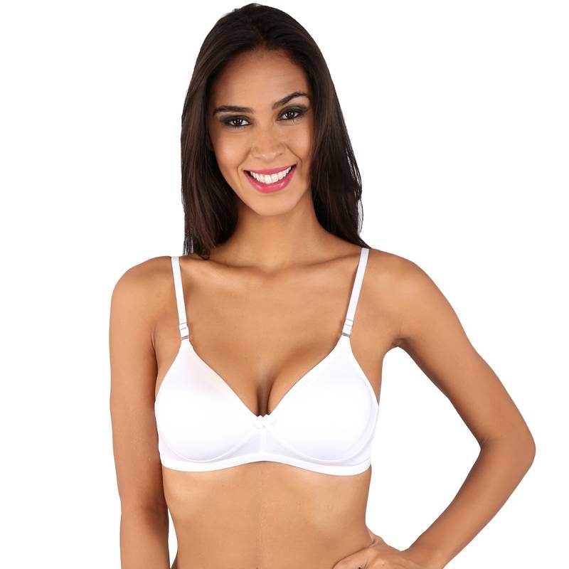 Bralux Dolly T-Shirt Bra White (30B)