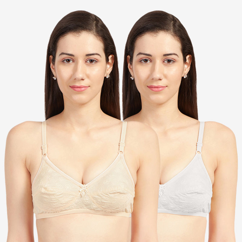 Sonari Ladli Non-Padded Regular Bra - Multi-Color (34B)