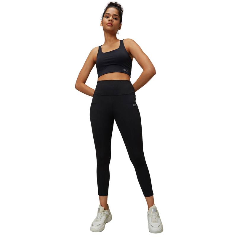 Silvertraq High Impact Sports Bra Black (M)