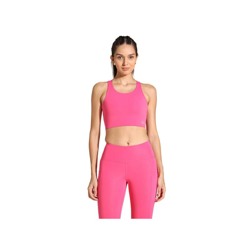 Silvertraq High Impact Sports Bra Pink Fuchsia (XS)