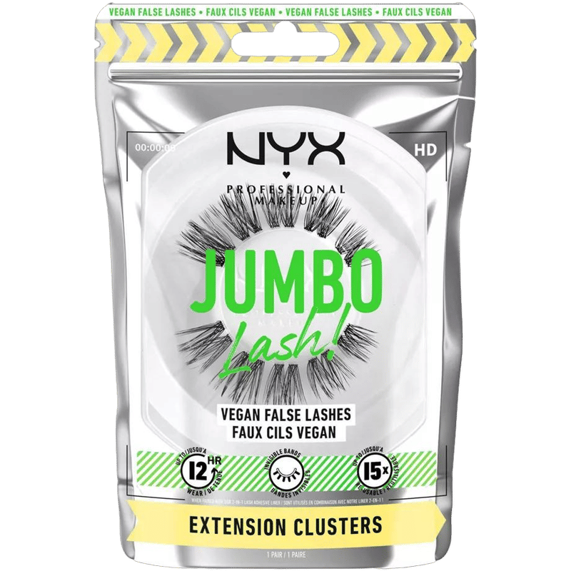 NYX Professional Makeup Jumbo Lash Vegan False Lashes-01 Extension Clusters