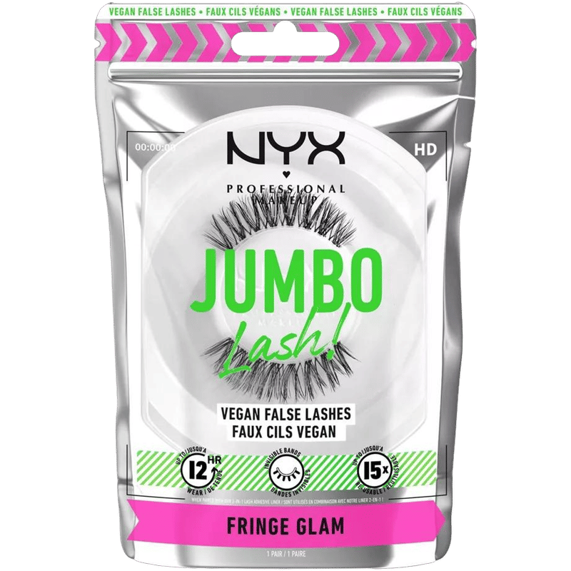 NYX Professional Makeup Jumbo Lash Vegan False Lashes-04 Fringe Glam