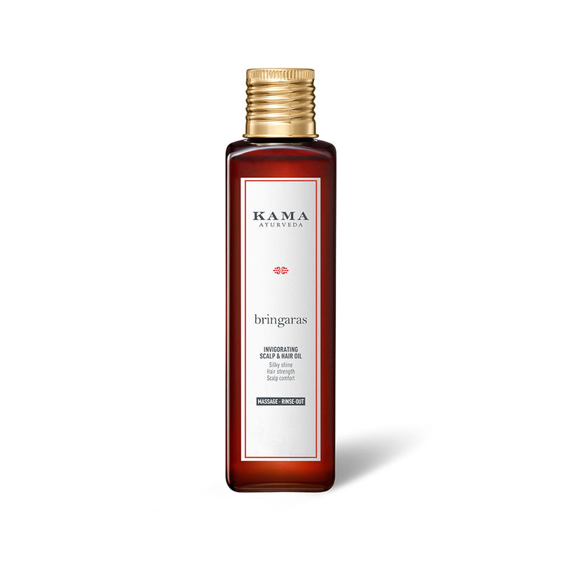 Kama Ayurveda Bringaras Scalp & Hair Oil 200ml-In