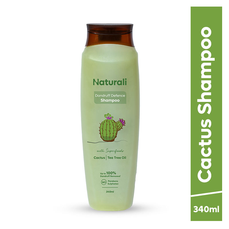 Naturali Dandruff Defence Shampoo With Tea Tree Oil & Cactus Extract
