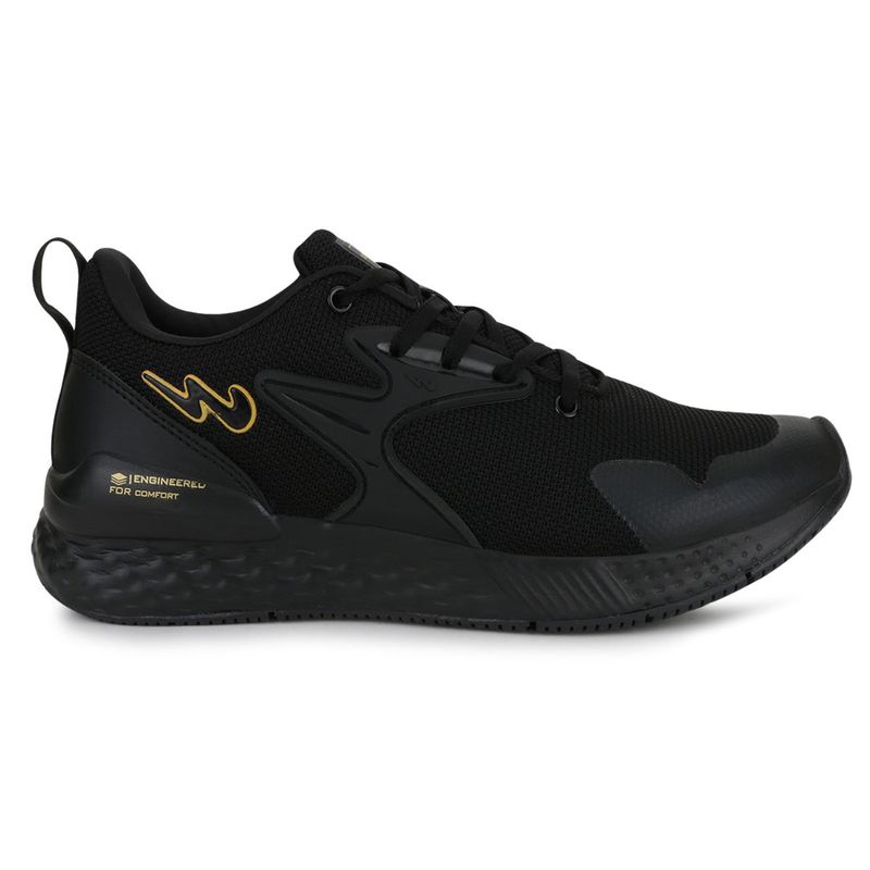 Campus Simon Pro Running Shoes (5g-832-g-blk-gold) - Uk 9
