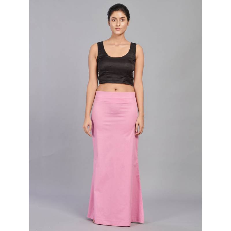 I AM BY DOLLYJAIN Cotton Lycra D'coat Pink (XL)