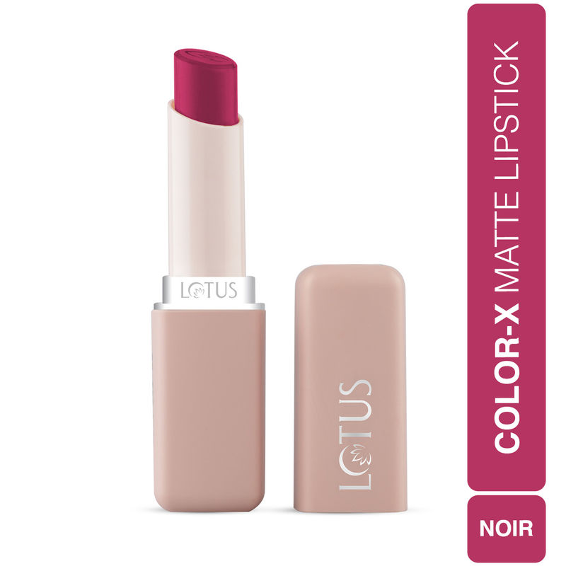 Lotus Make Up Color X Matte Lipstick - Noir