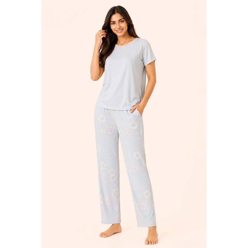 NeceSera Zen Grey Nightsuit (L)