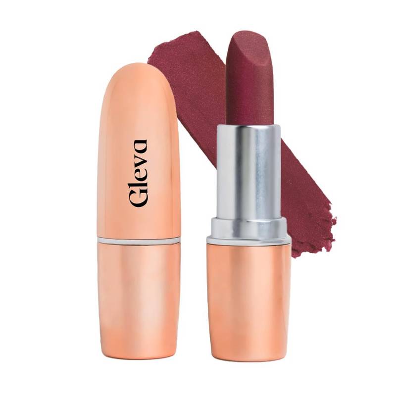 GLEVA Long Lasting Metallic Lipstick - Bronze Bliss