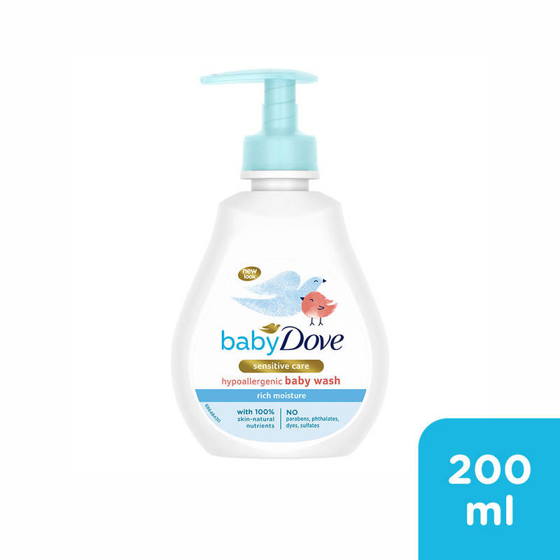 Baby Dove Rich Moisture Hypoallergenic Body Wash