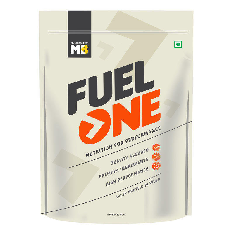 MuscleBlaze Fuel One Whey Protein Raw - Unflavoured