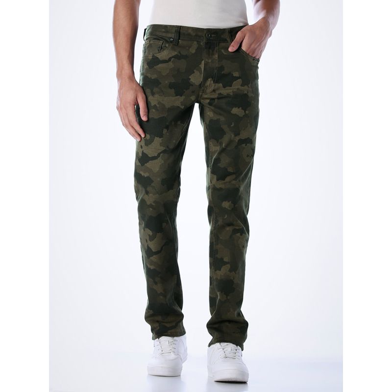 Jack & Jones Men's Anti Fit Green Jeans (28/30)