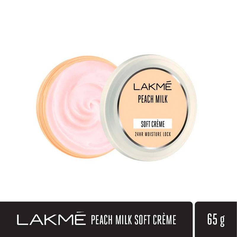 Lakme Peach Milk Soft Creme Moisturizer Buy Lakme Peach Milk Soft