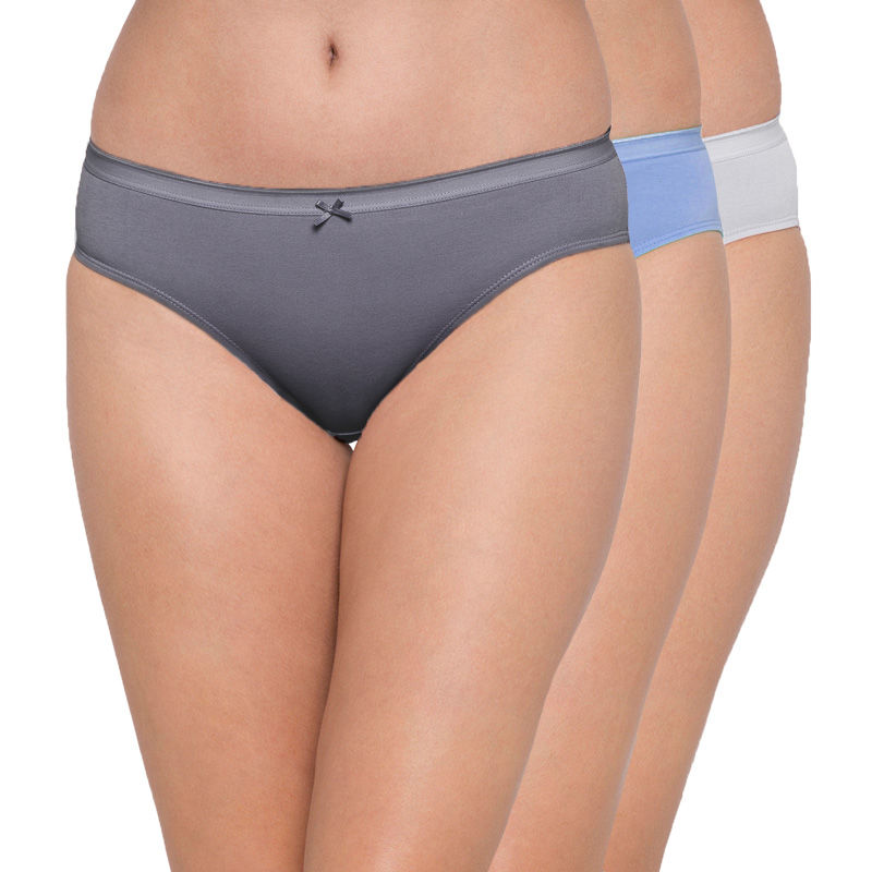 Candyskin Anti-Bacterial Panty Pack of 3 - Multi-Color (S)