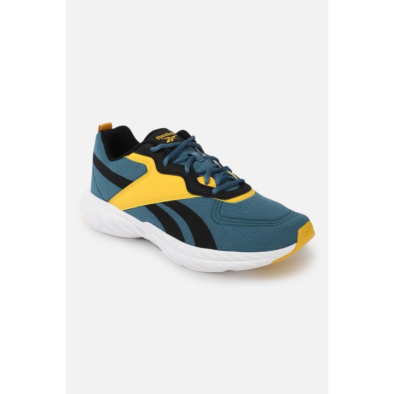 Reebok Men Rush Extreme Running Shoes Blue & Yellow (UK 8)