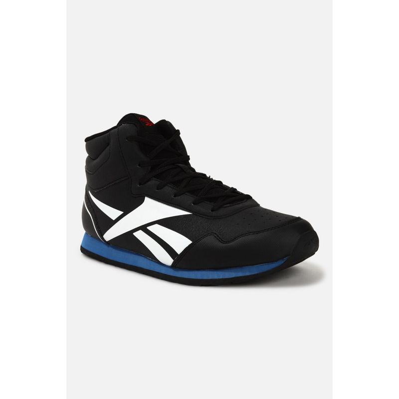 Reebok Men Super Vibe Mid-Top Sneakers Black (UK 8)