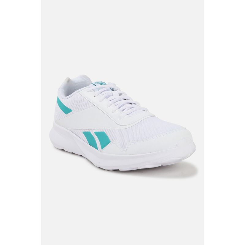 Reebok Men Rush Running Shoes Off White & Blue (UK 9)