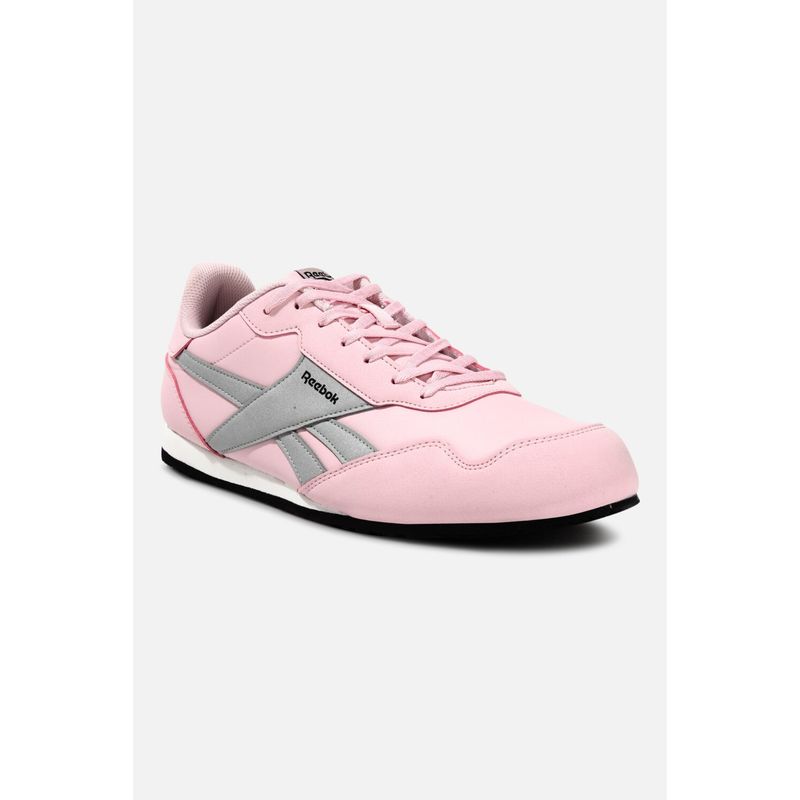 Reebok Unisex Super Force Sneakers Pink & Grey (UK 10)