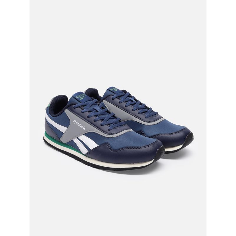 Reebok Unisex Ree Fresh Sneakers Navy Blue & Grey (UK 7)