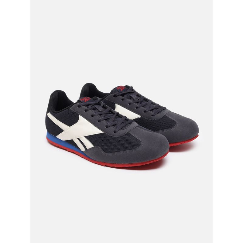 Reebok Unisex Street Legacy Sneakers Black & White (UK 8)