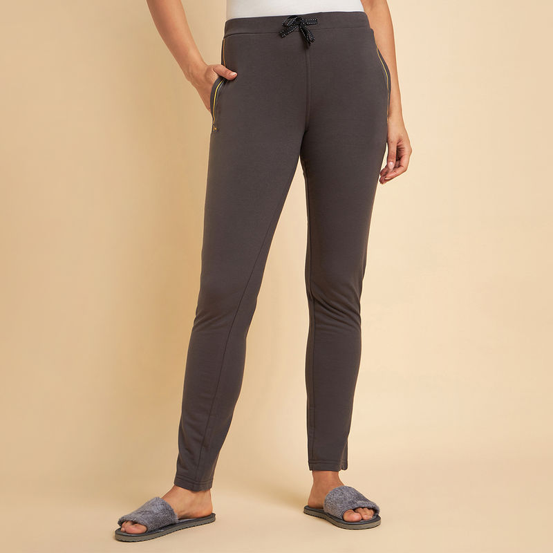 Buy Sweet Dreams Women Solid Pyjama - Grey Online