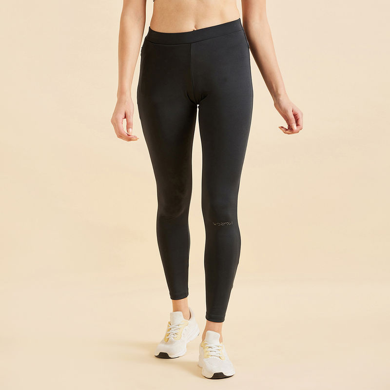 Sweet Dreams Women Solid Ankle Tights - Grey (L)