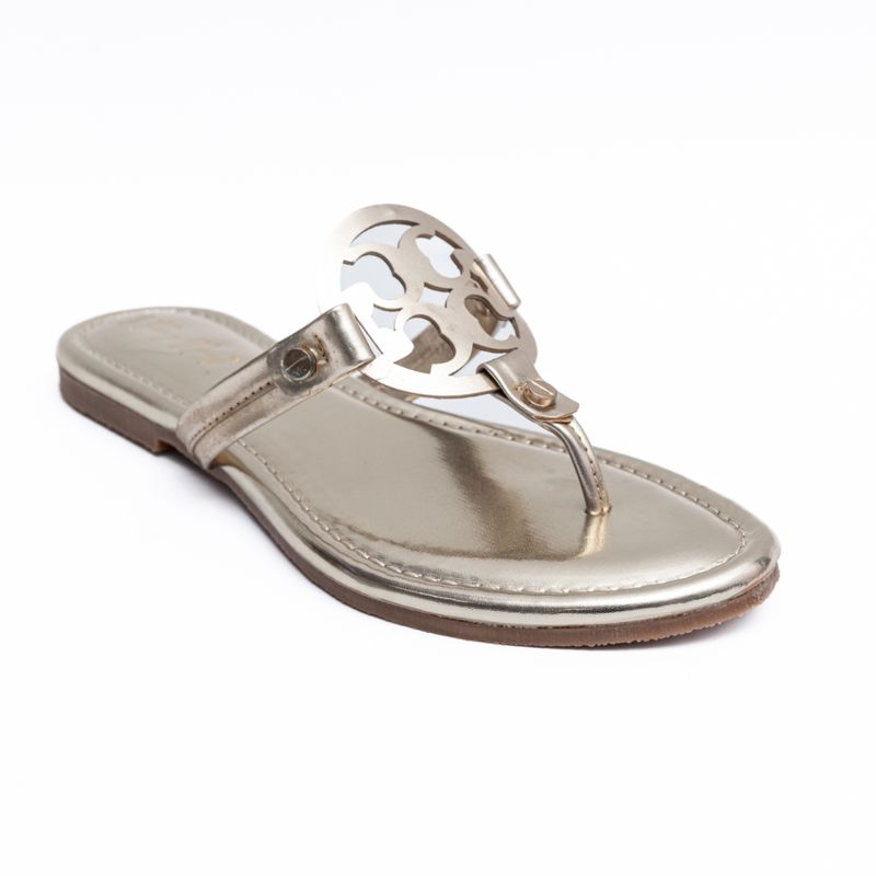Dapper Feet T Shape Flats Silver (EURO 41)