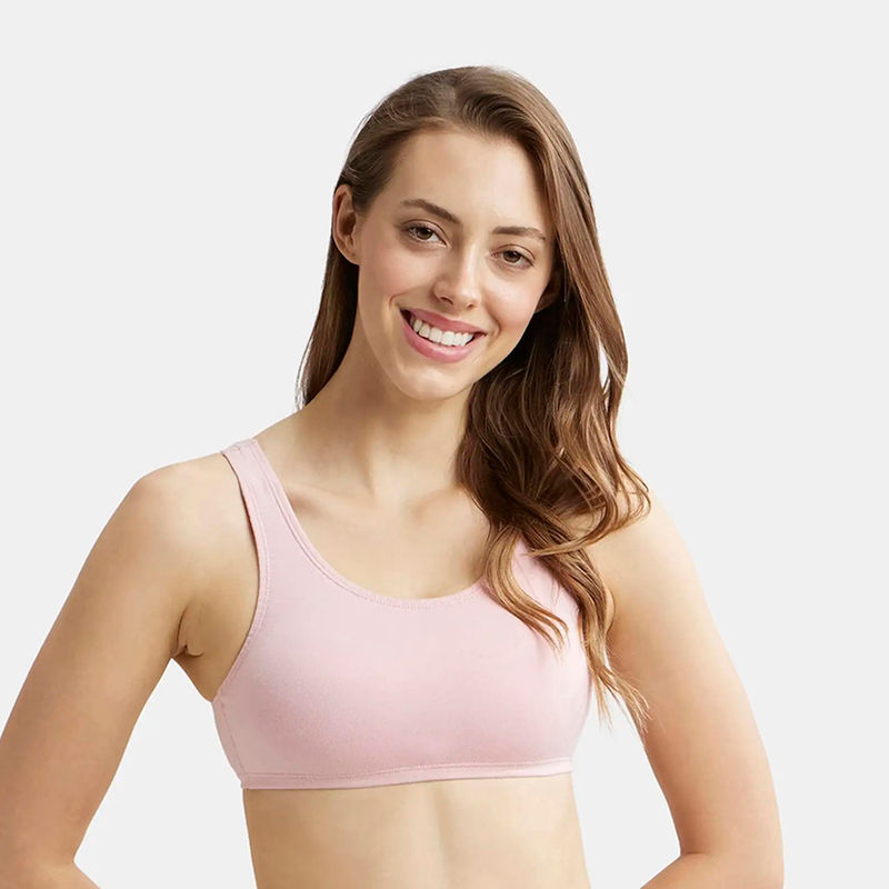 Buy Jockey 1582 Women's Super Combed Cotton Elastane Slip on Bra