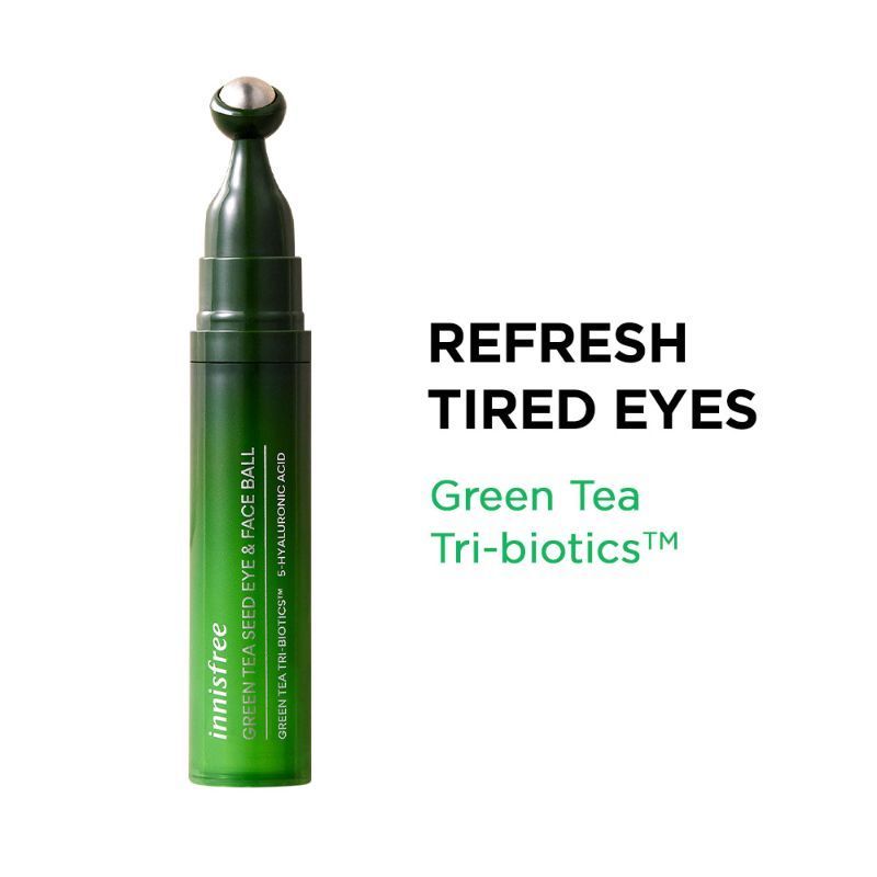 Buy Innisfree Green Tea Hyaluronic Acid Under Eye And Face Serum For