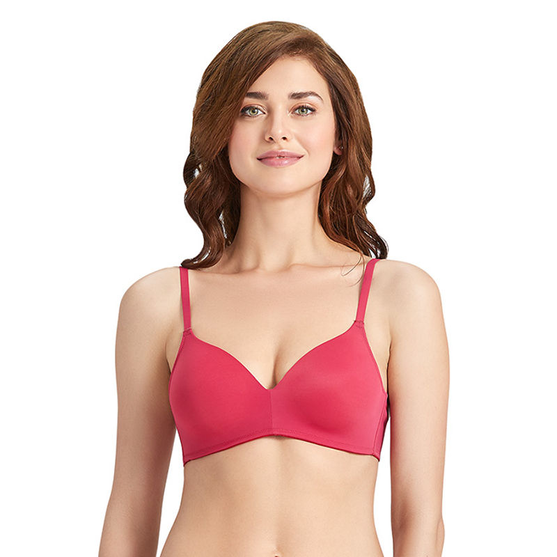 Amante Sculpt Wire Padded High Coverage Bra - Pink (36B)