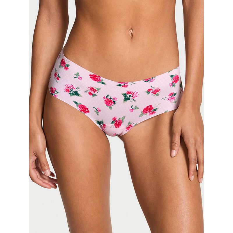 Victoria's Secret Womens Multi Color No Show Cheeky Panty (S)