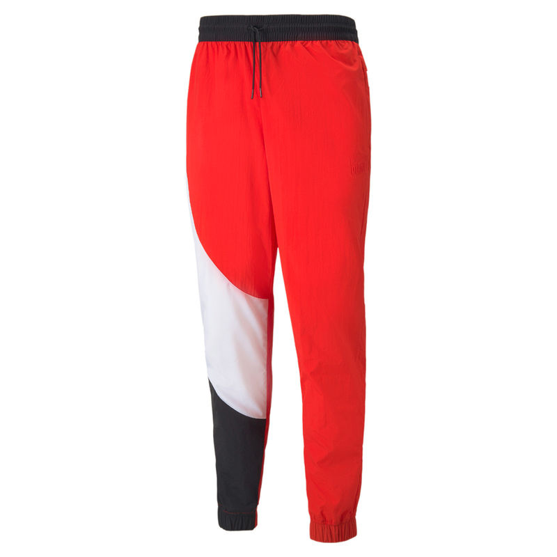 Puma Clyde Pant Men Red Trackpant (XL)