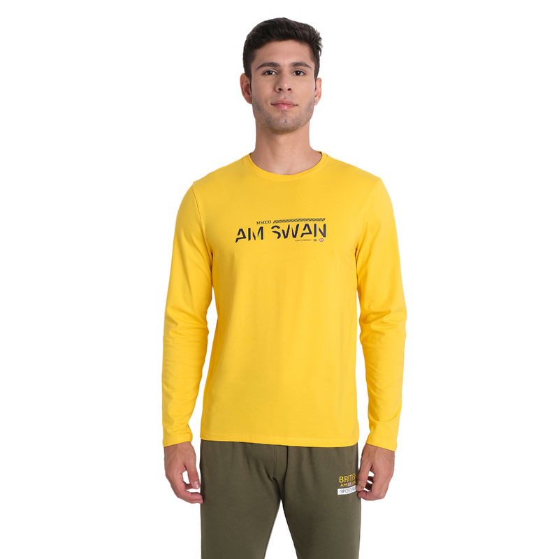 AM SWAN Mens Graphic Dandelion T-Shirt (M)