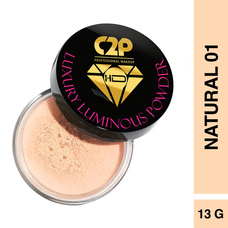 C2P Pro HD Luxury Luminous Shimmer Powder - Natural 01