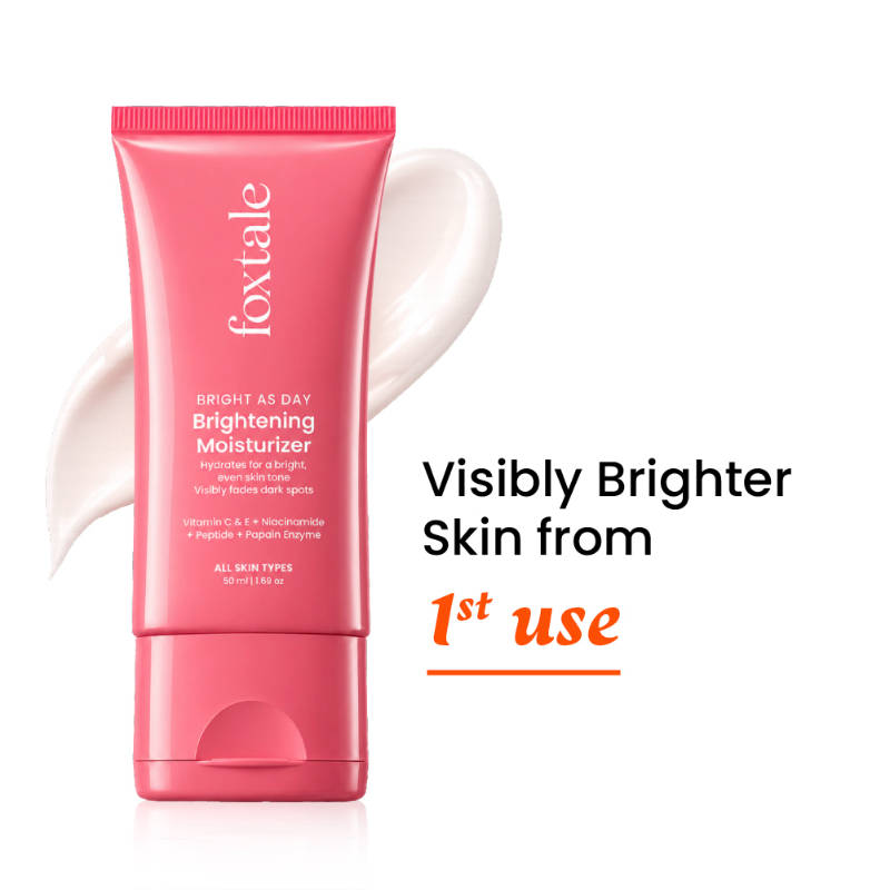 Foxtale Brightening Moisturiser with Vitamin C & Niacinamide