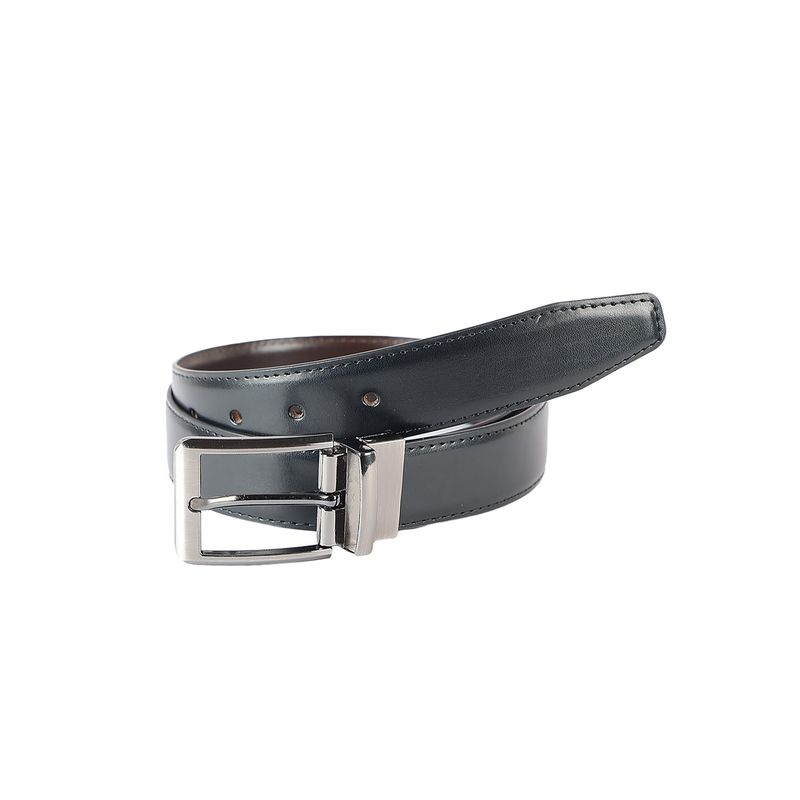 ZEVORA Men Reversible Metro Black Belt (32)
