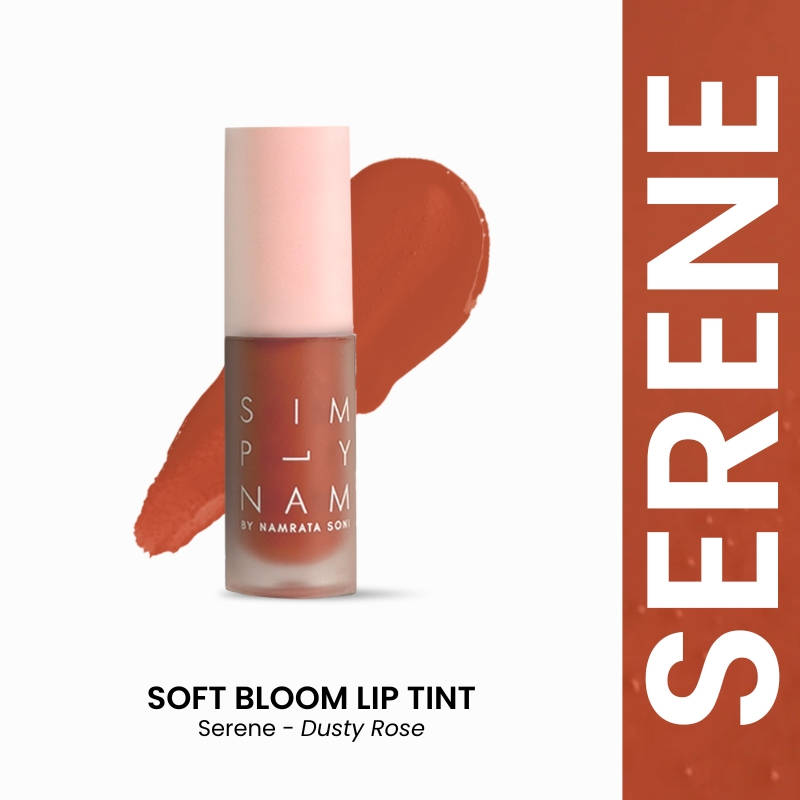 Simply Nam Soft Bloom Lip Tint – Serene (Dusty Rose)